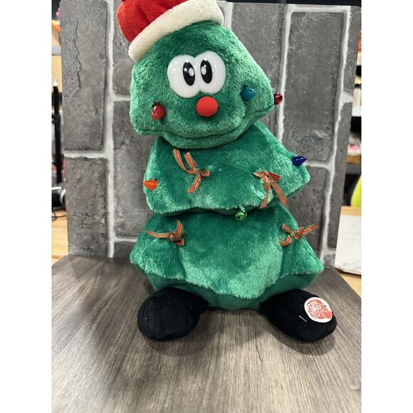 Sound N Light Animated Dancing Singing Plush Rockin Around the Christmas Tree - Picture 2 of 4